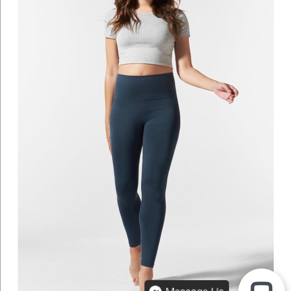 BLANQI HIPSTER SUPPORT LEGGINGS maternity storm